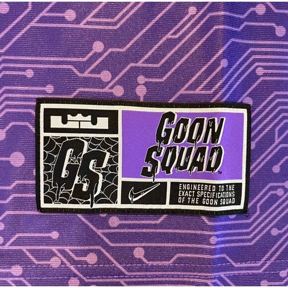 Nike Lebron James Jersey Space Jam A New Legacy Goon Squad Basketball Medium New - Picture 3 of 5